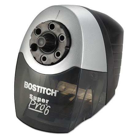 Bostitch Super Pro 6 Commercial Electric Pencil Sharpener, Gray/Black EPS12HC